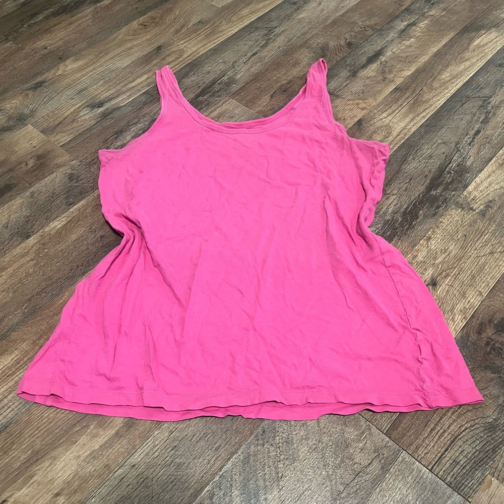 No Boundaries Bright Pink Tank Top